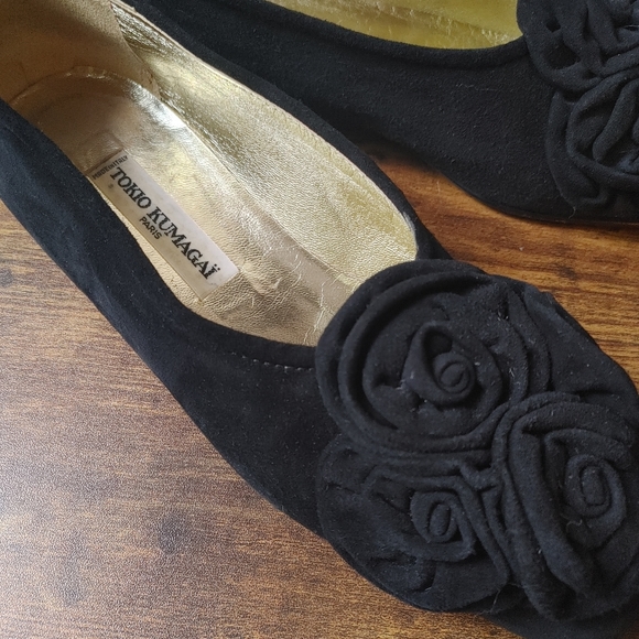Tokio Kumagai Paris Flat Black shoes - Picture 3 of 3